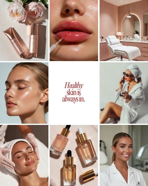Dew Spa Instagram grid